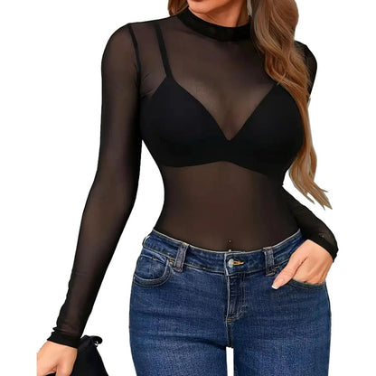 Body Tule Liso Preto - Elegância Clássica e Conforto Absoluto