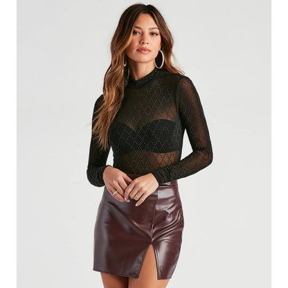 Body Tule com Brilho - Elegância e Destaque em Cada Detalhe