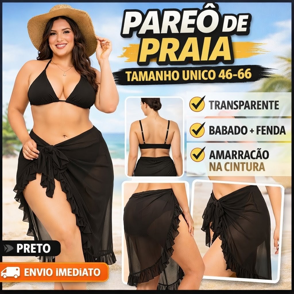 Pareô  — Saída de Praia (Malha)